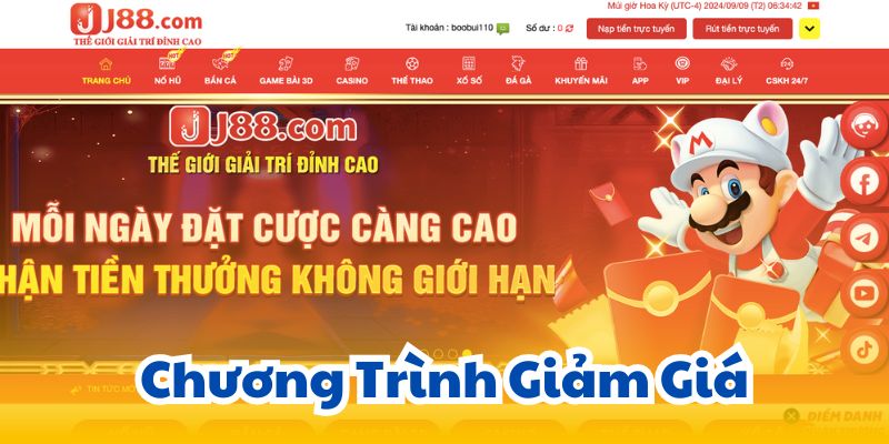 Chương Trình Giảm Giá.